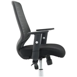 Relay Medium Mesh Back Task Operator Office Chair with Arms