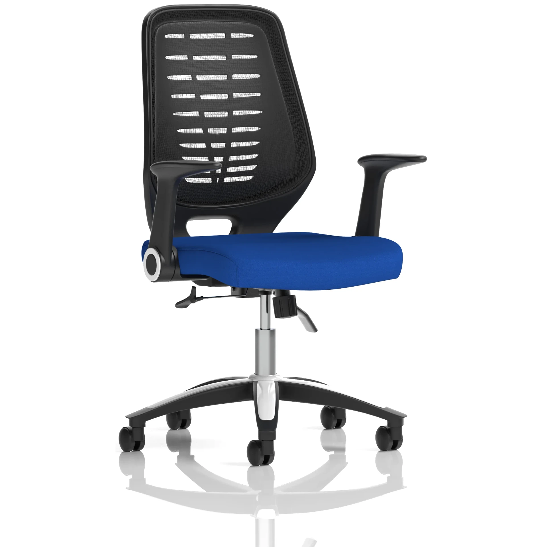 Relay Medium Mesh Back Task Operator Office Chair with Arms