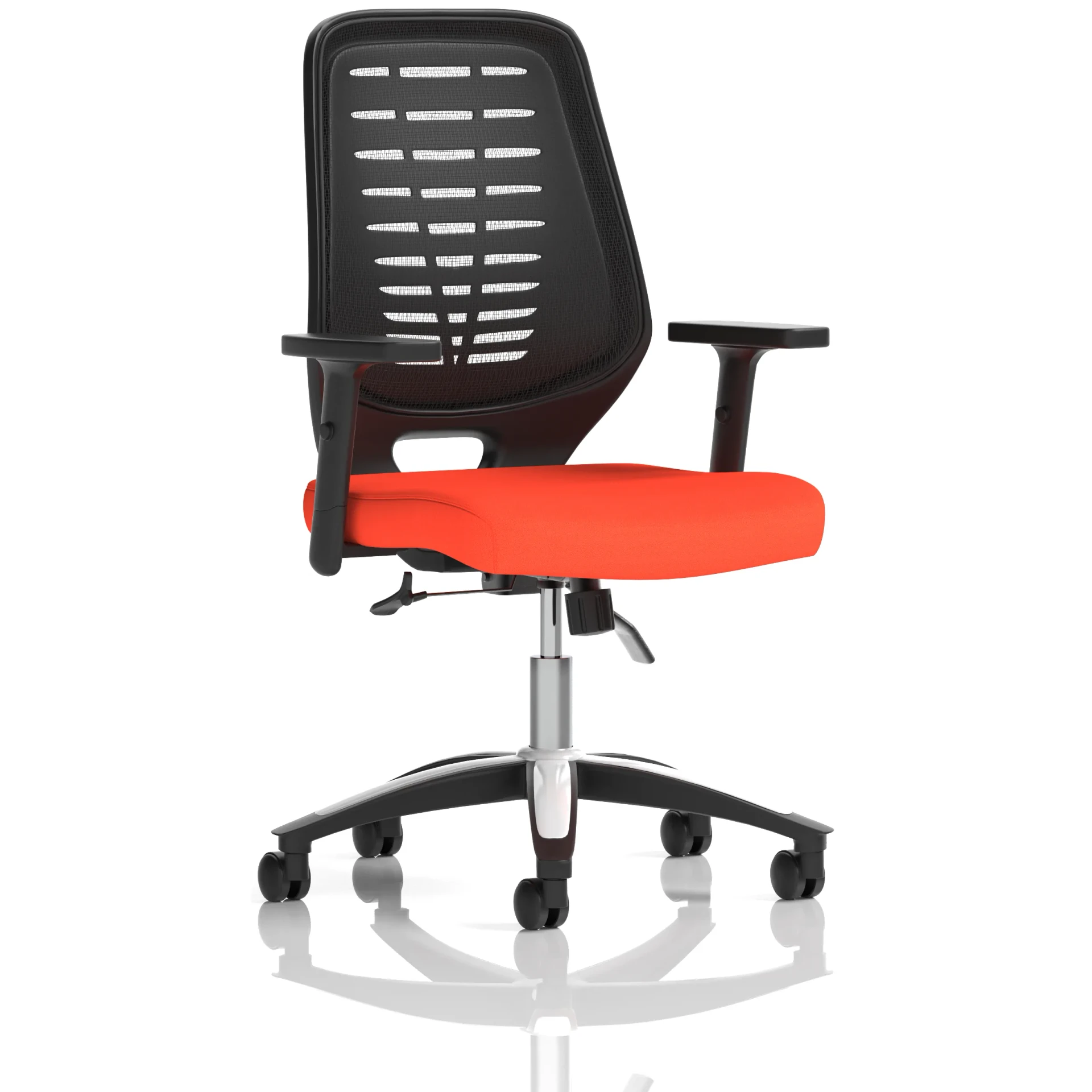 Relay Medium Mesh Back Task Operator Office Chair with Arms