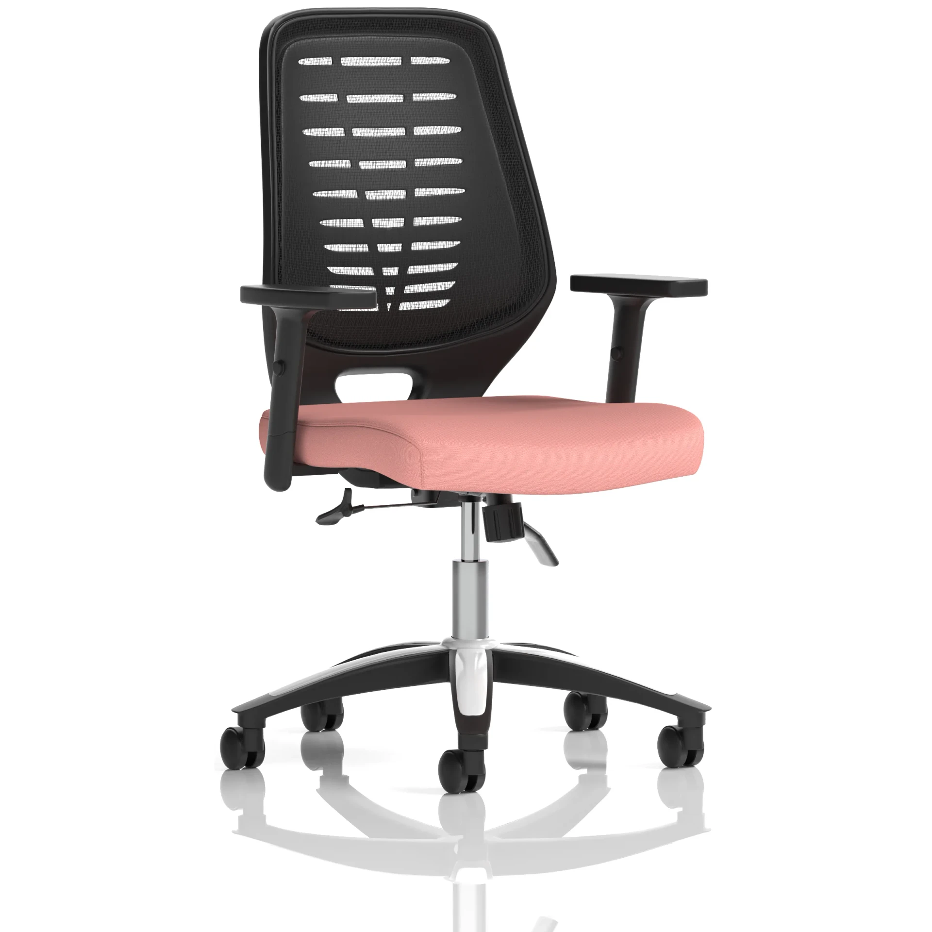 Relay Medium Mesh Back Task Operator Office Chair with Arms