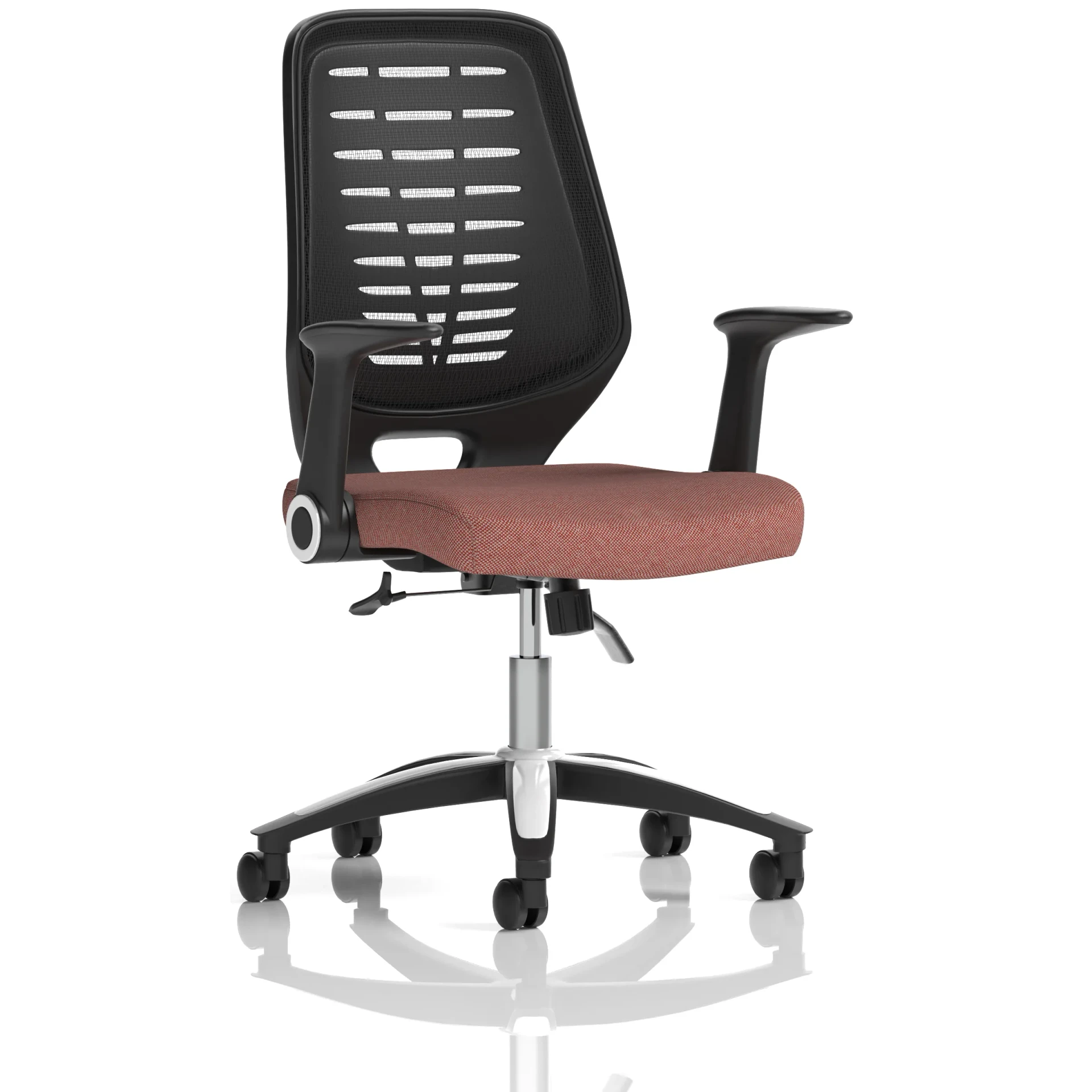 Relay Medium Mesh Back Task Operator Office Chair with Arms