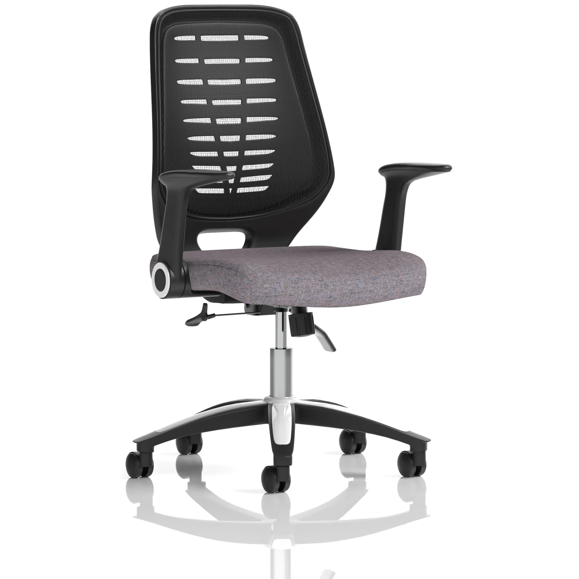 Relay Medium Mesh Back Task Operator Office Chair with Arms