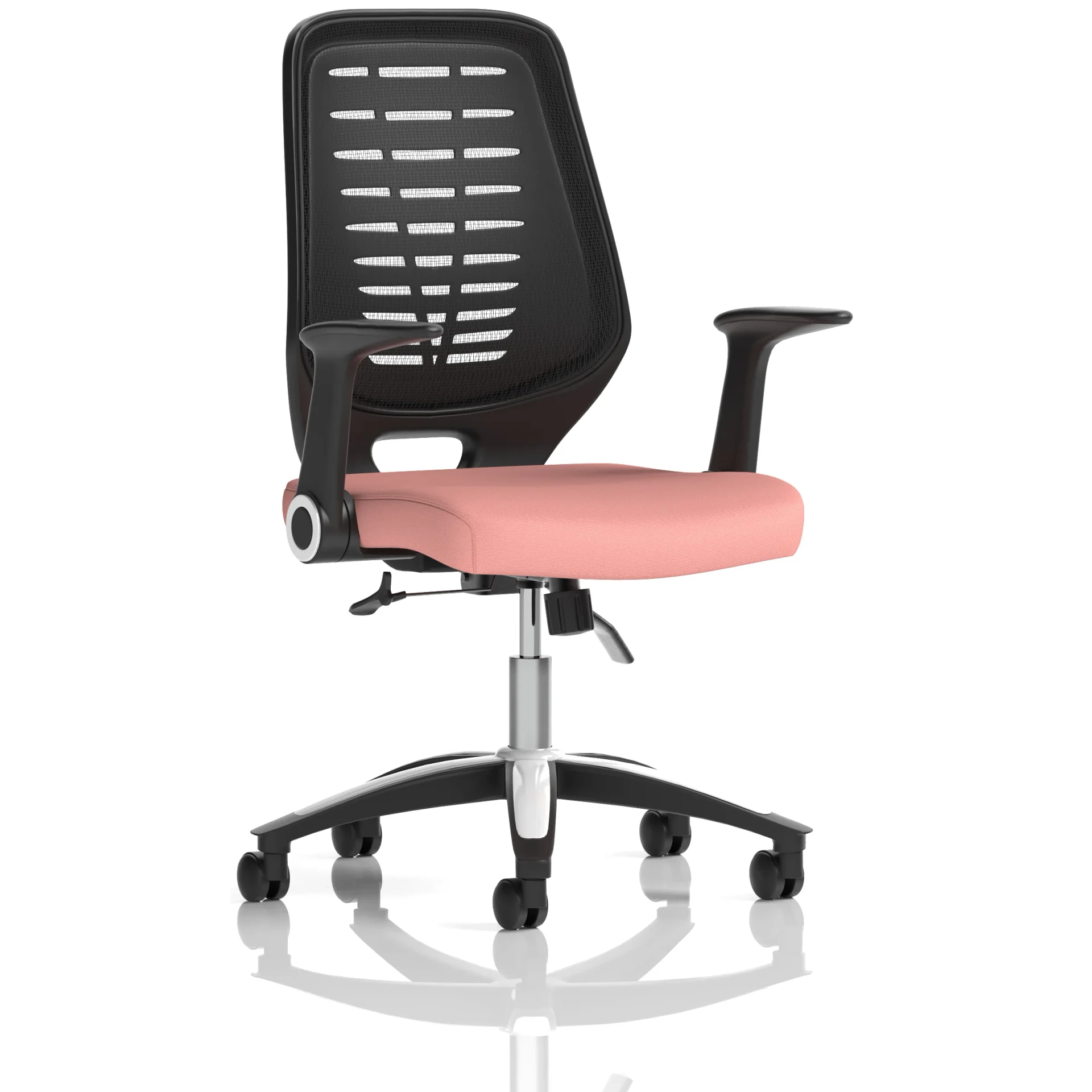 Relay Medium Mesh Back Task Operator Office Chair with Arms