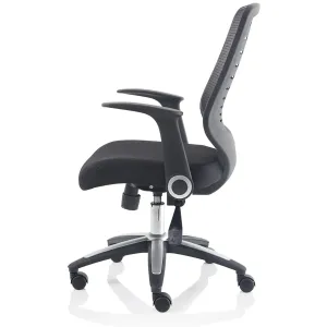 Relay Medium Mesh Back Task Operator Office Chair with Arms