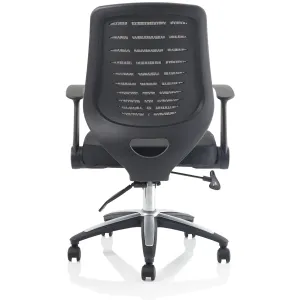 Relay Medium Mesh Back Task Operator Office Chair with Arms