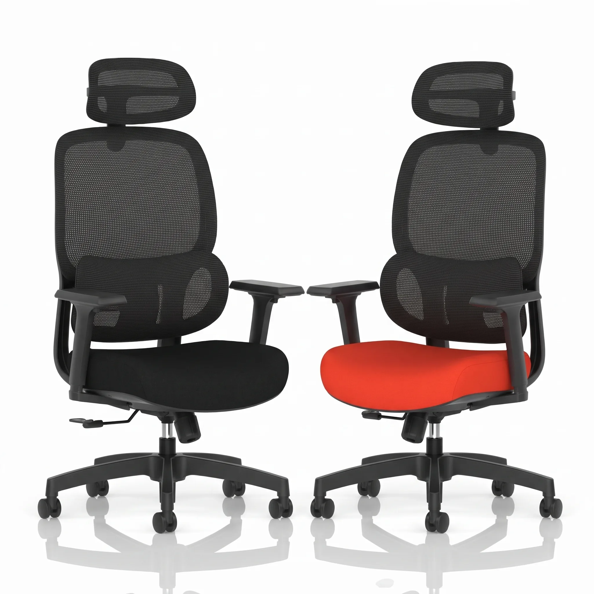 Rowan High Mesh Back Task Operator Office Chair with Headrest