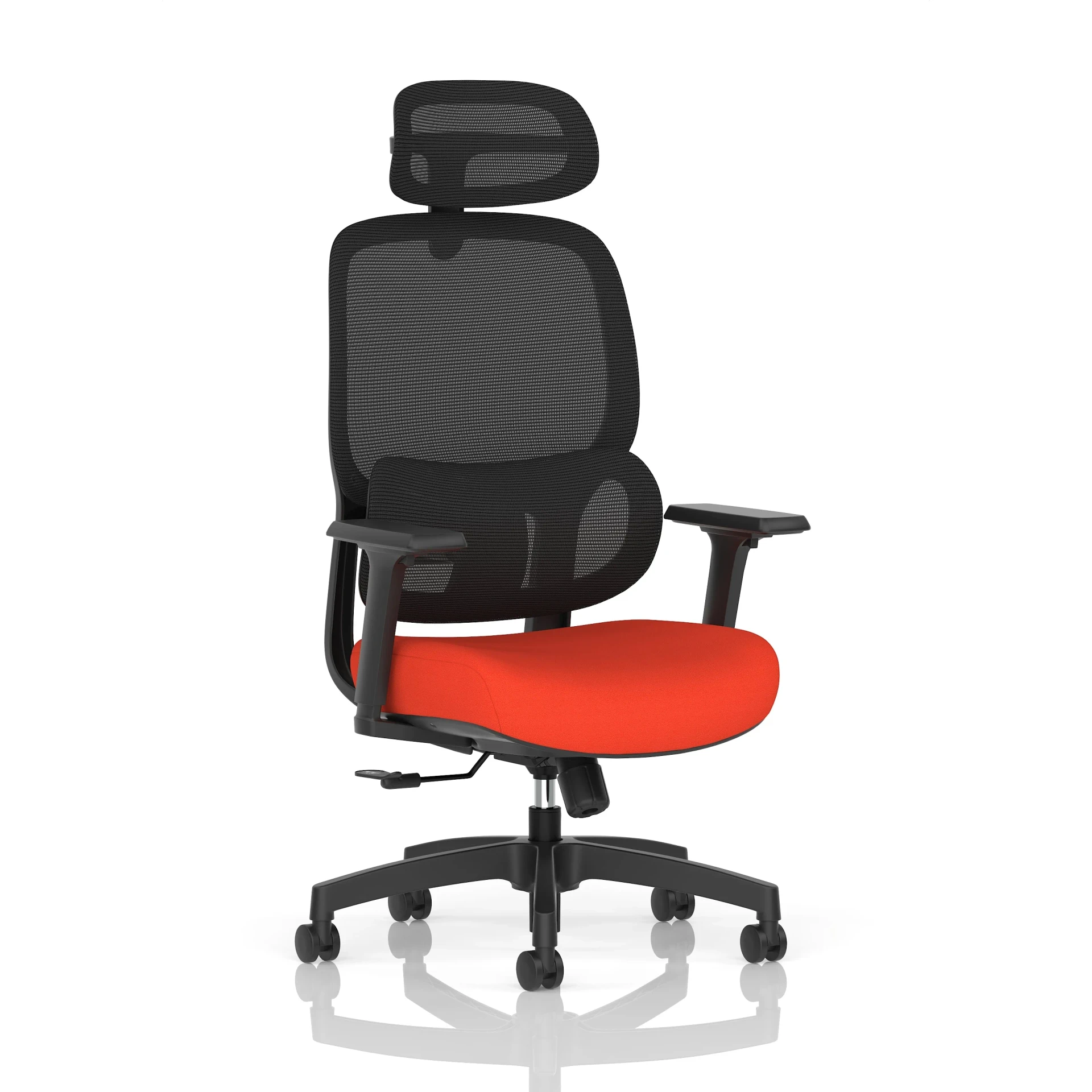 Rowan High Mesh Back Task Operator Office Chair with Headrest