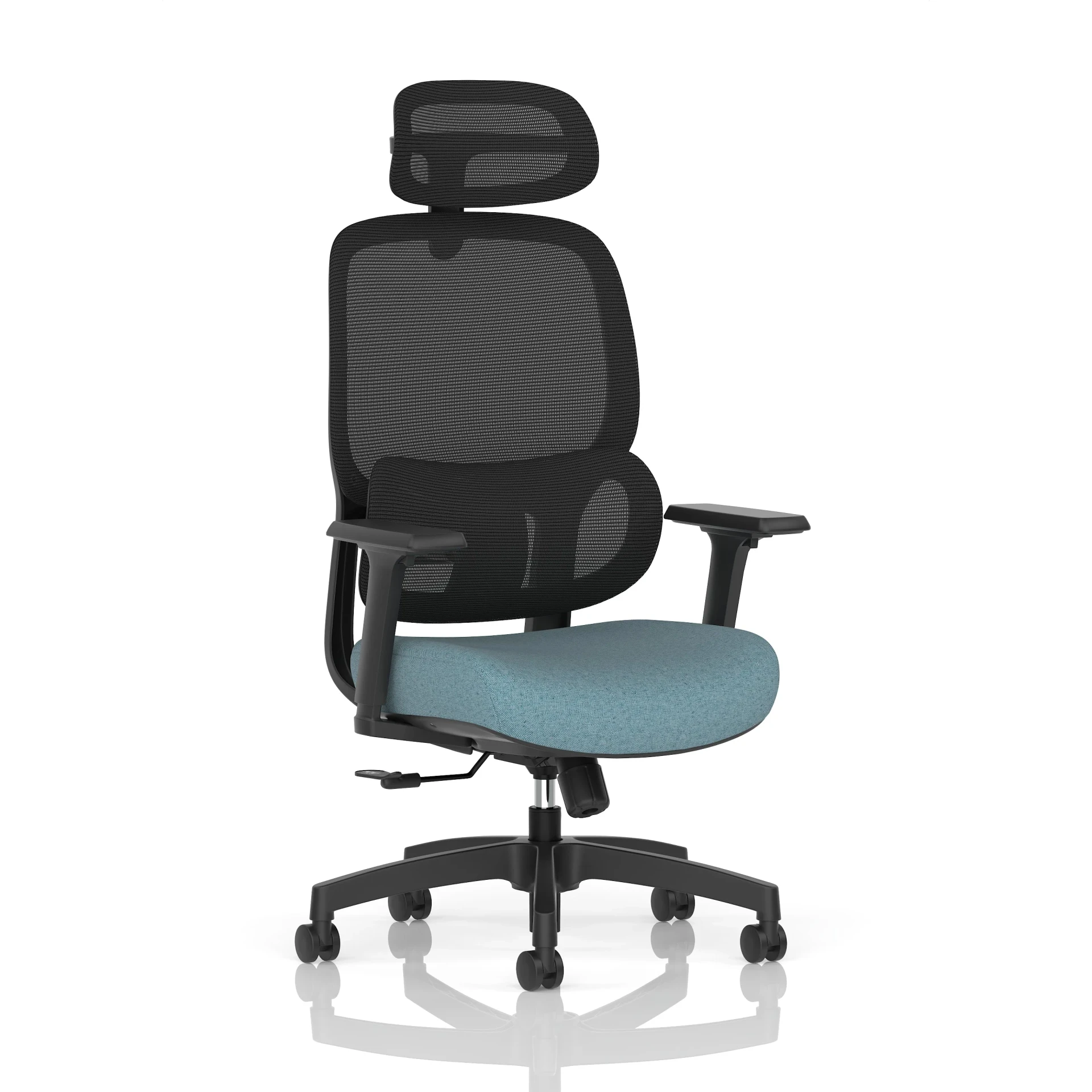 Rowan High Mesh Back Task Operator Office Chair with Headrest