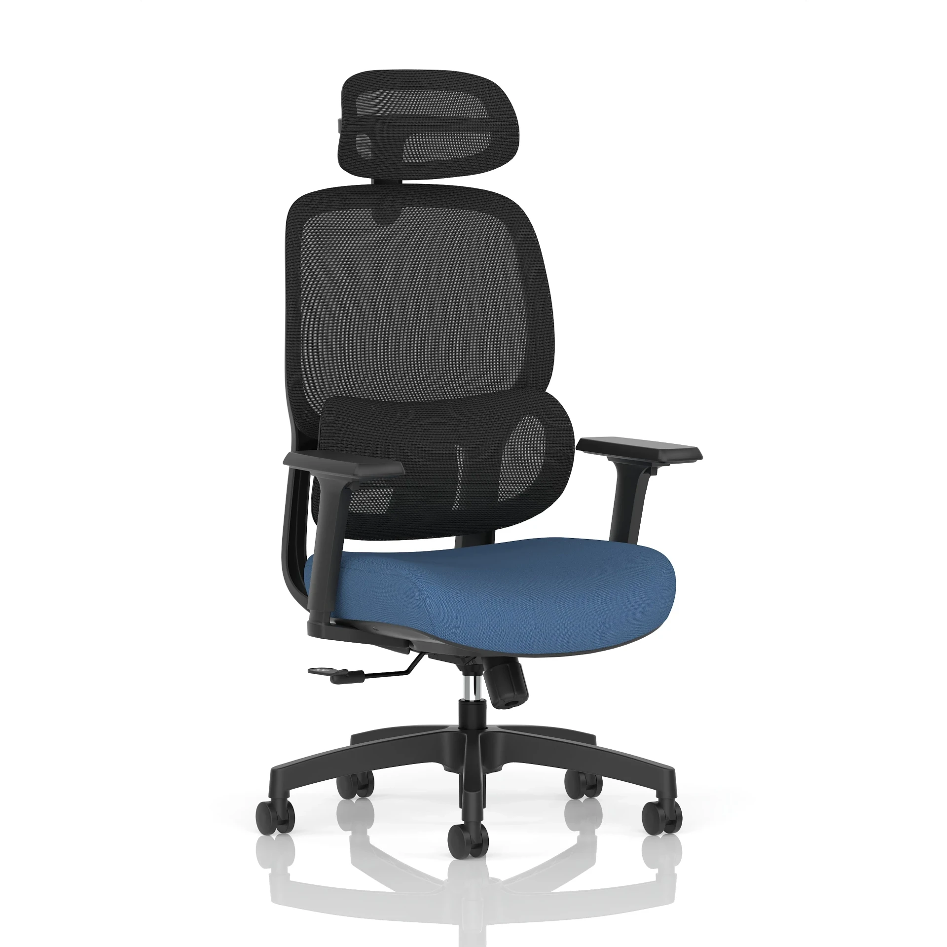 Rowan High Mesh Back Task Operator Office Chair with Headrest