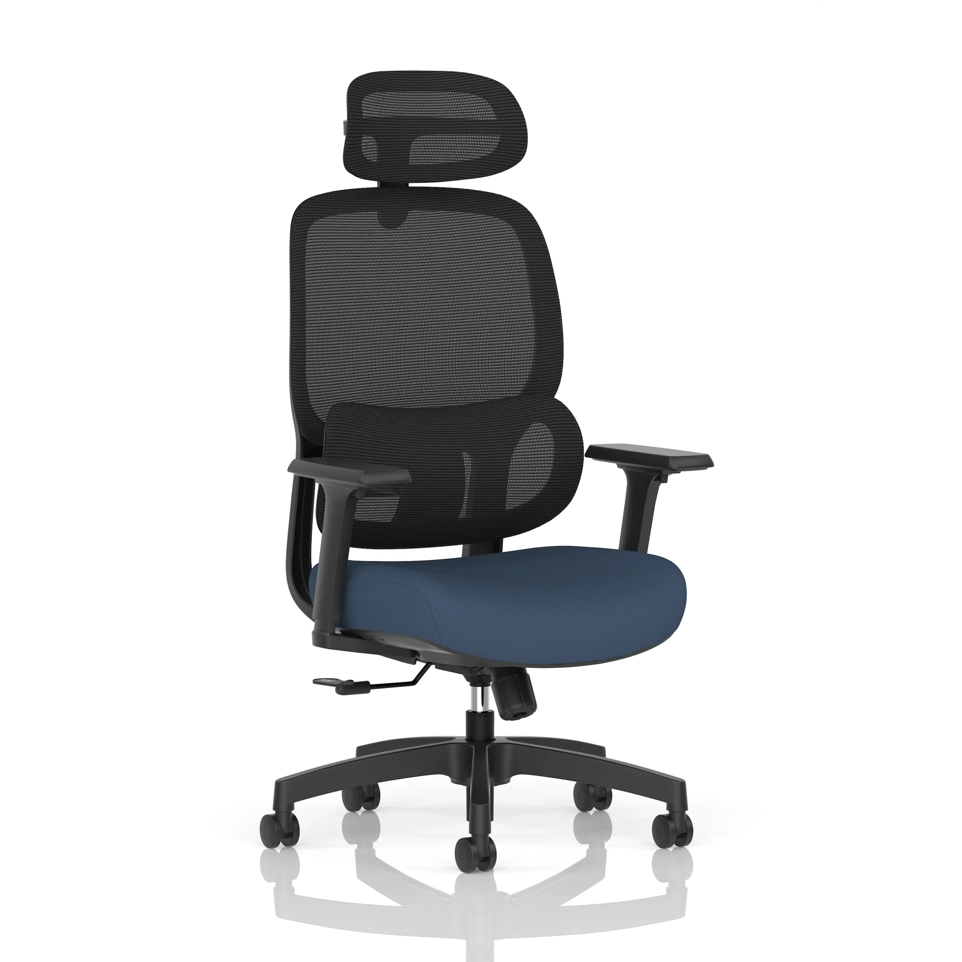 Rowan High Mesh Back Task Operator Office Chair with Headrest