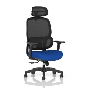 Rowan High Mesh Back Task Operator Office Chair with Headrest