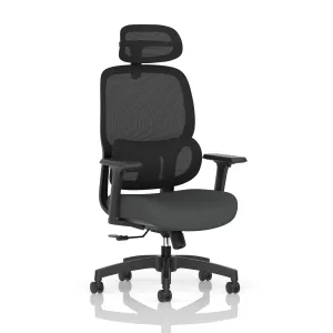 Rowan High Mesh Back Task Operator Office Chair with Headrest