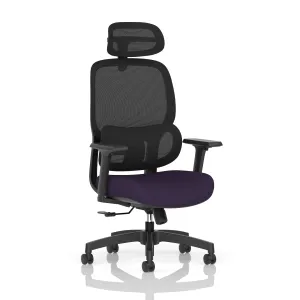 Rowan High Mesh Back Task Operator Office Chair with Headrest