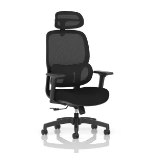 Rowan High Mesh Back Task Operator Office Chair with Headrest