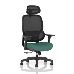 Rowan High Mesh Back Task Operator Office Chair with Headrest
