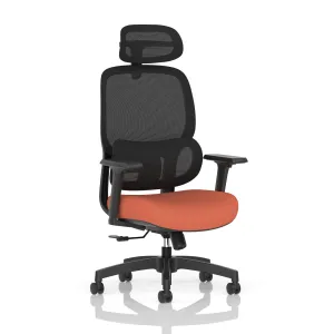 Rowan High Mesh Back Task Operator Office Chair with Headrest