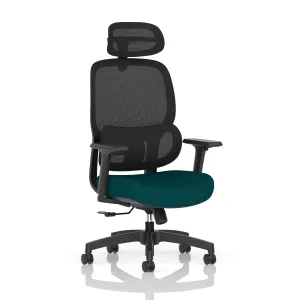 Rowan High Mesh Back Task Operator Office Chair with Headrest