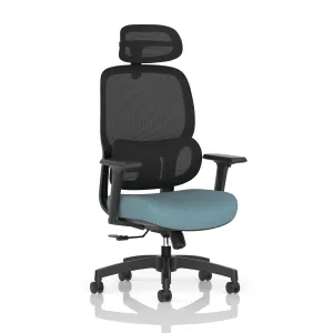 Rowan High Mesh Back Task Operator Office Chair with Headrest