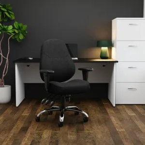 Storm High Back Task Operator Office Chair with Arms