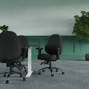 Storm High Back Task Operator Office Chair with Arms