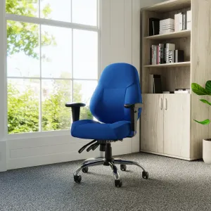Storm High Back Task Operator Office Chair with Arms