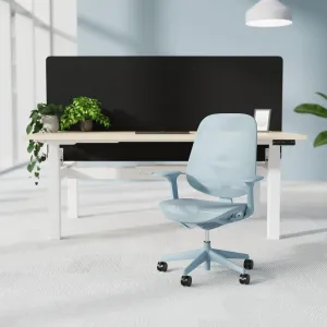 Tutti Mesh Medium Back Task Operator Office Chair with Arms