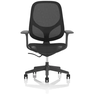 Tutti Mesh Medium Back Task Operator Office Chair with Arms