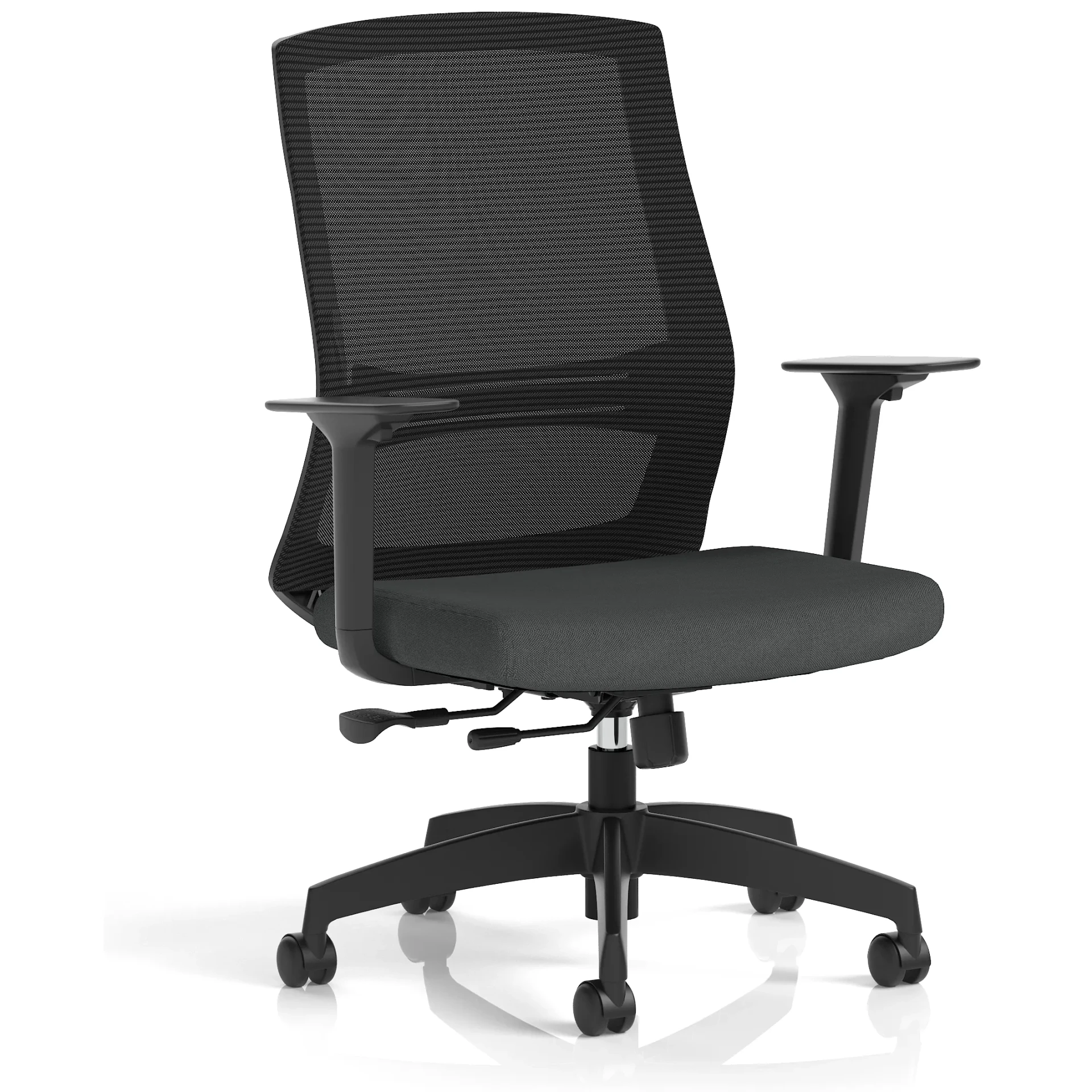 Ventra Mesh Back Task Operator Chair with Height Adjustable Arms