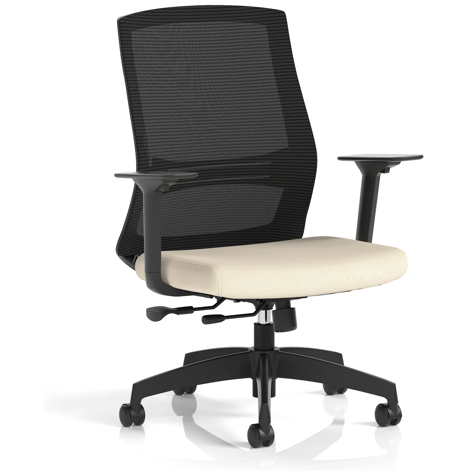 Ventra Mesh Back Task Operator Chair with Height Adjustable Arms