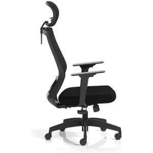 Ventra Mesh Back Task Operator Chair with Height Adjustable Arms