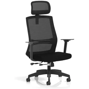 Ventra Mesh Back Task Operator Chair with Height Adjustable Arms