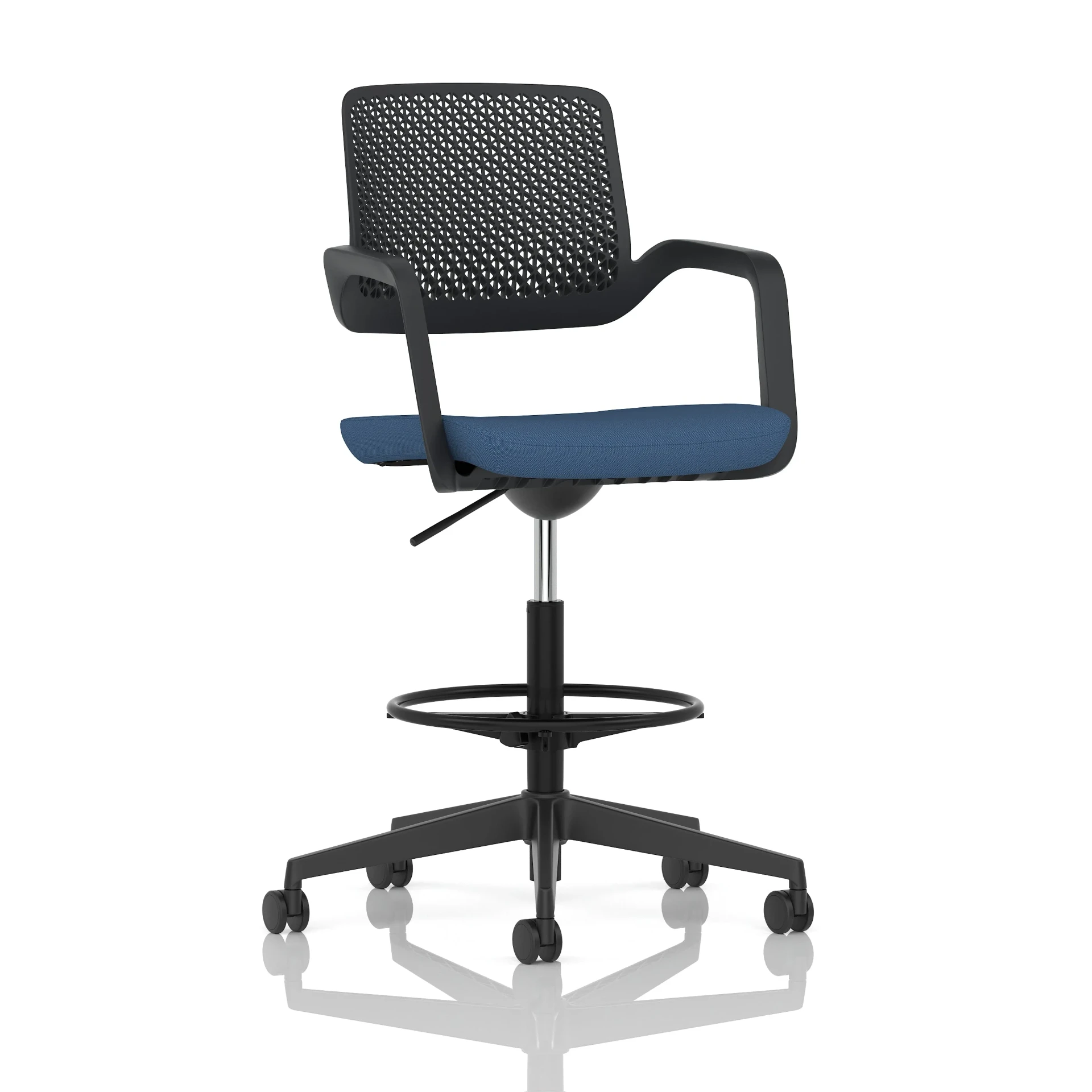 Cosmo Hi Rise Draughtsman Chair with Adjustable Footrest