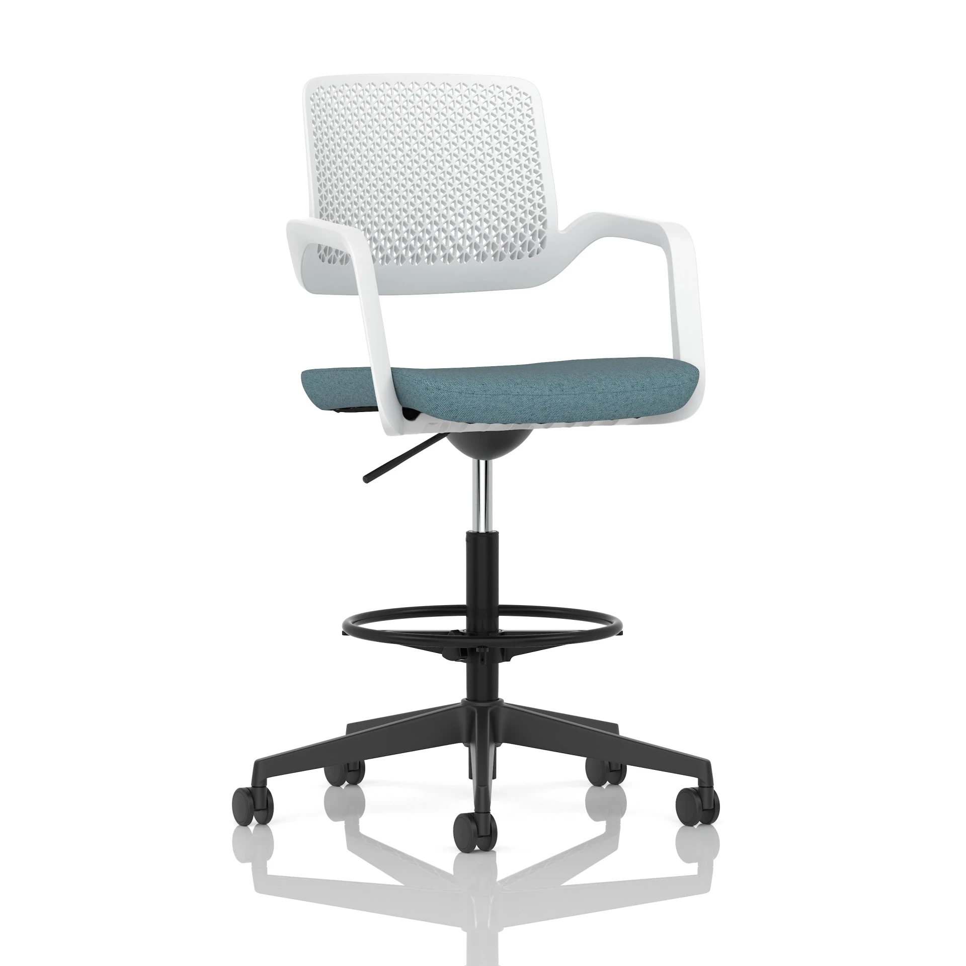 Cosmo Hi Rise Draughtsman Chair with Adjustable Footrest