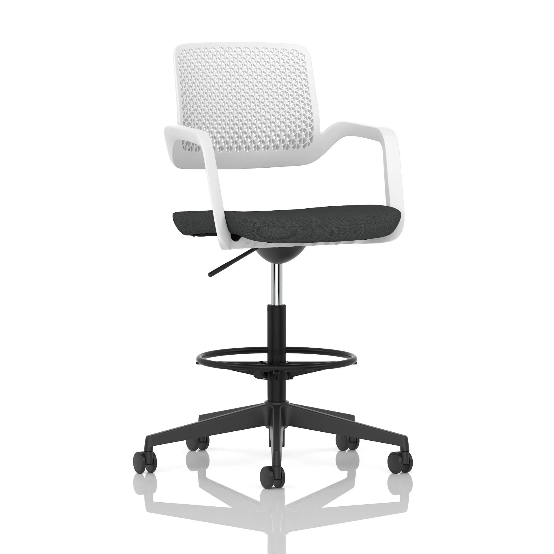 Cosmo Hi Rise Draughtsman Chair with Adjustable Footrest