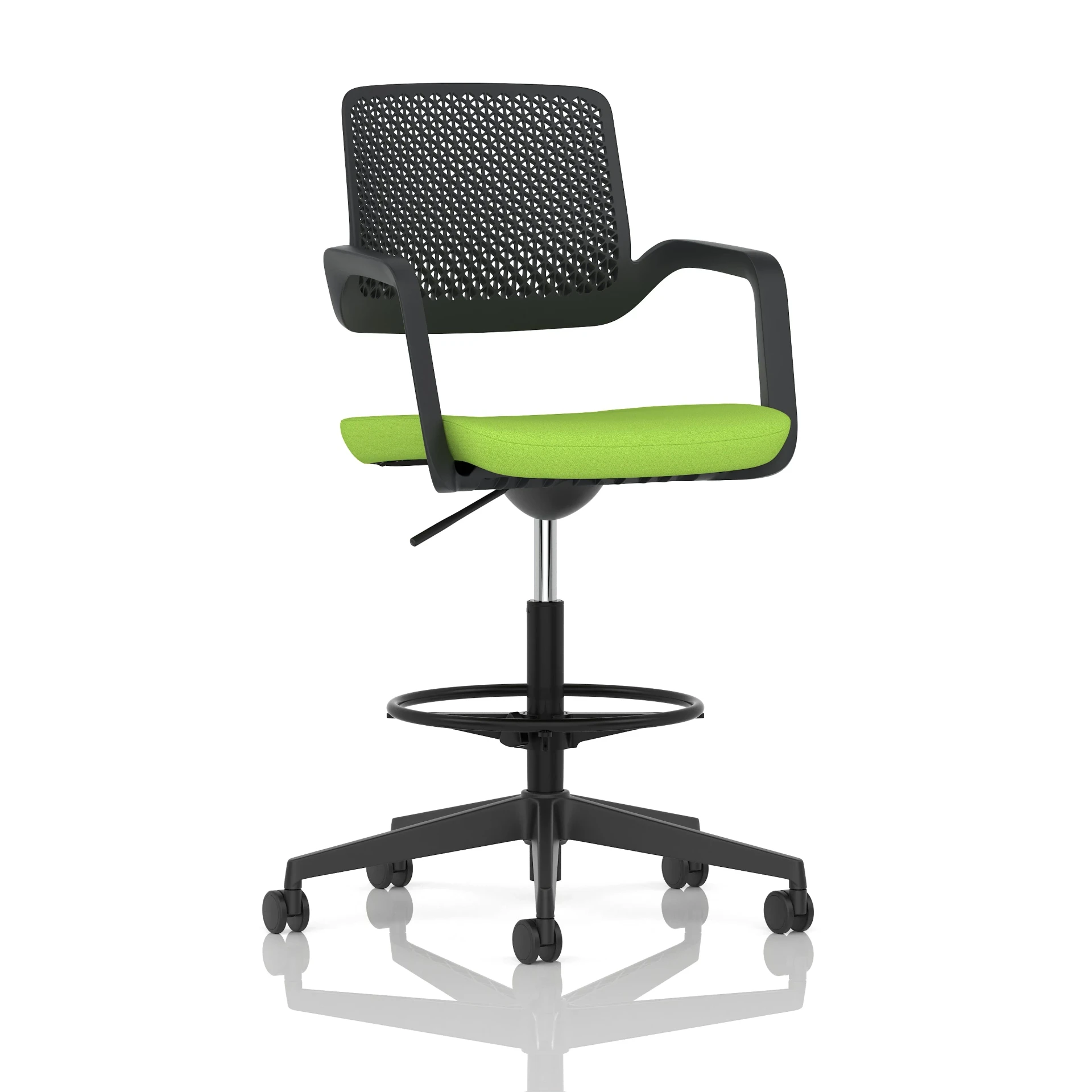Cosmo Hi Rise Draughtsman Chair with Adjustable Footrest