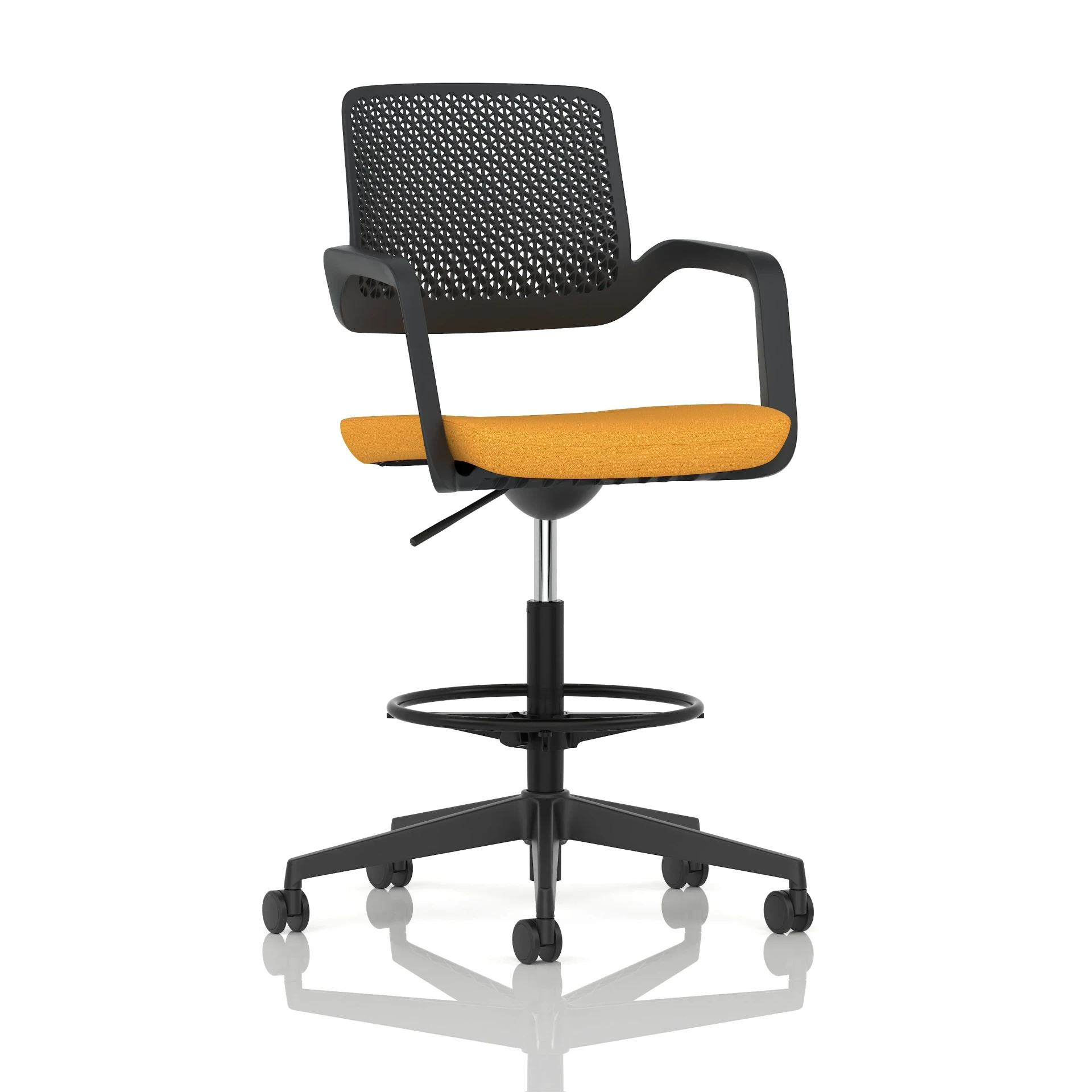 Cosmo Hi Rise Draughtsman Chair with Adjustable Footrest