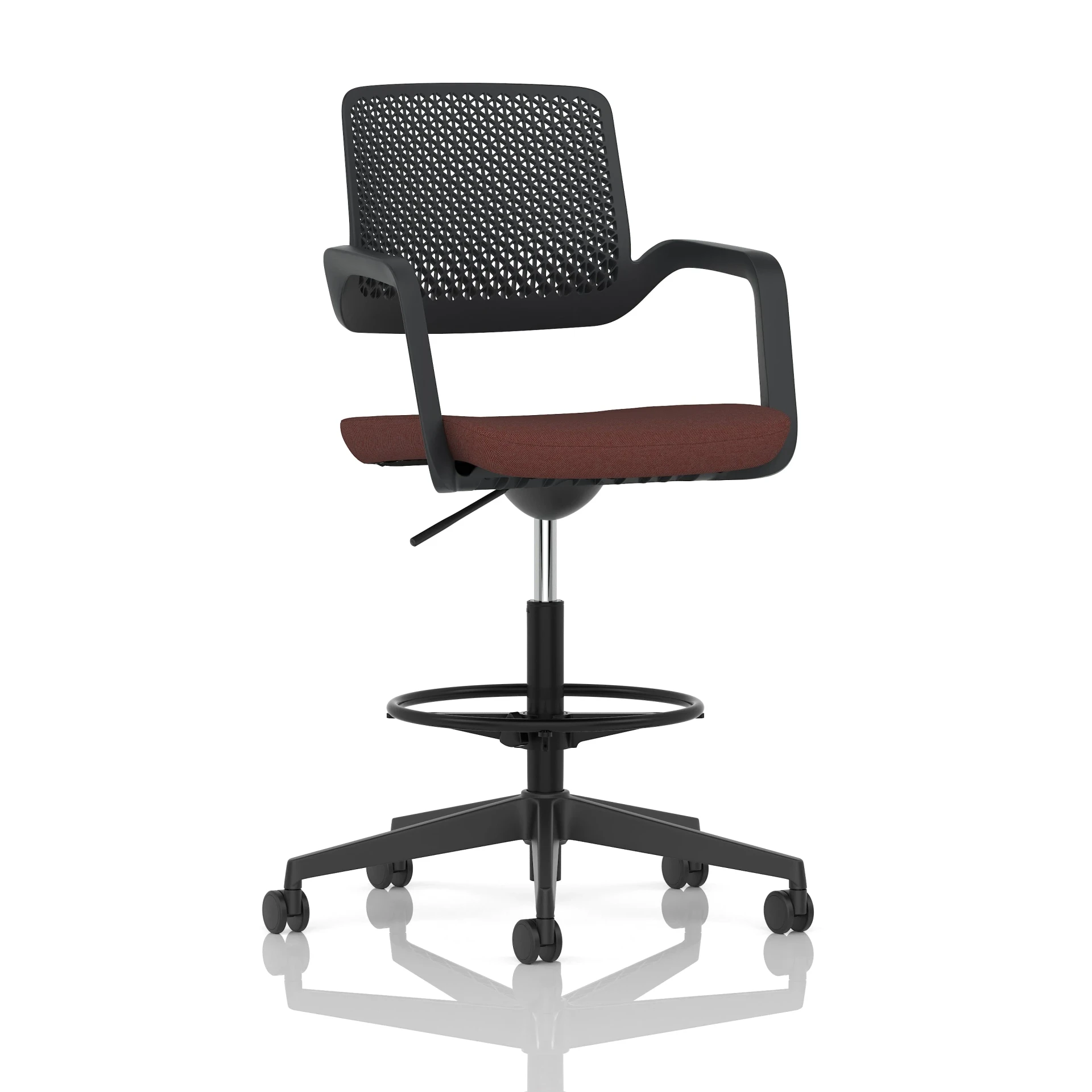 Cosmo Hi Rise Draughtsman Chair with Adjustable Footrest
