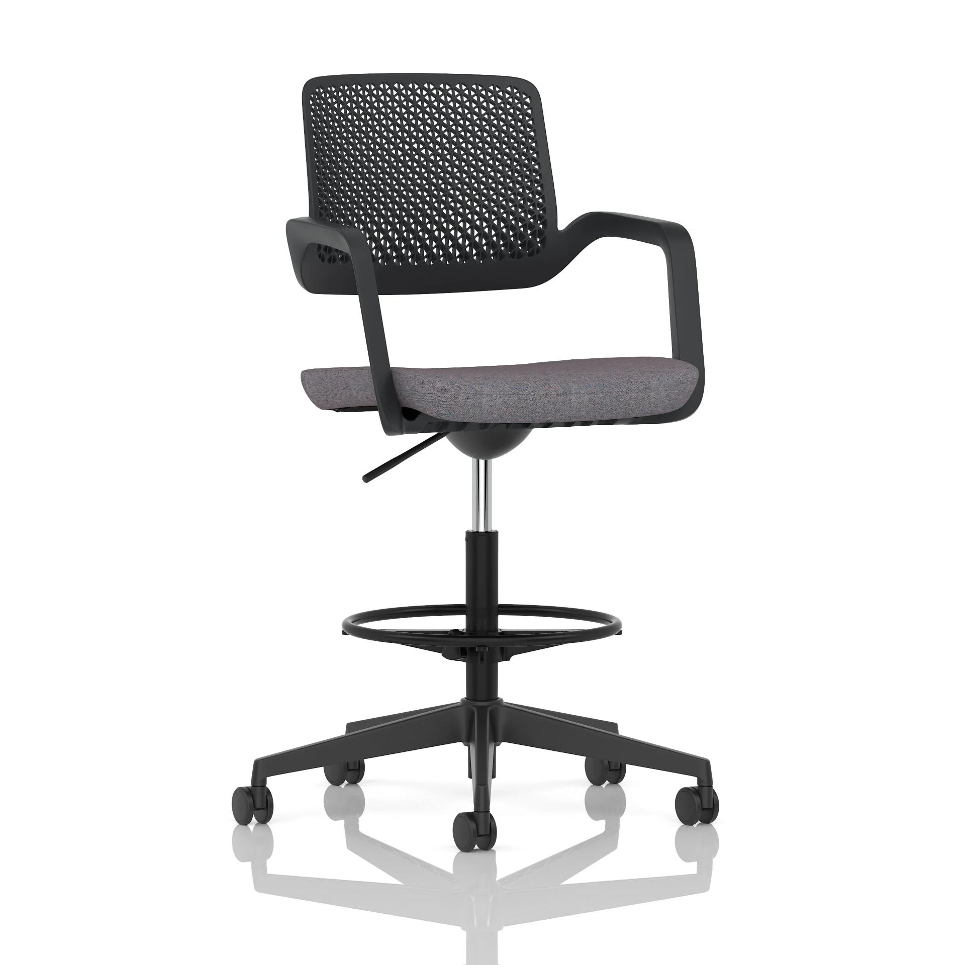 Cosmo Hi Rise Draughtsman Chair with Adjustable Footrest