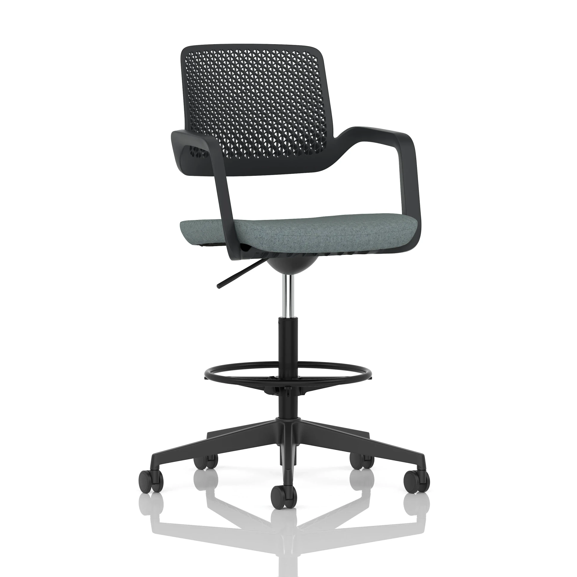 Cosmo Hi Rise Draughtsman Chair with Adjustable Footrest