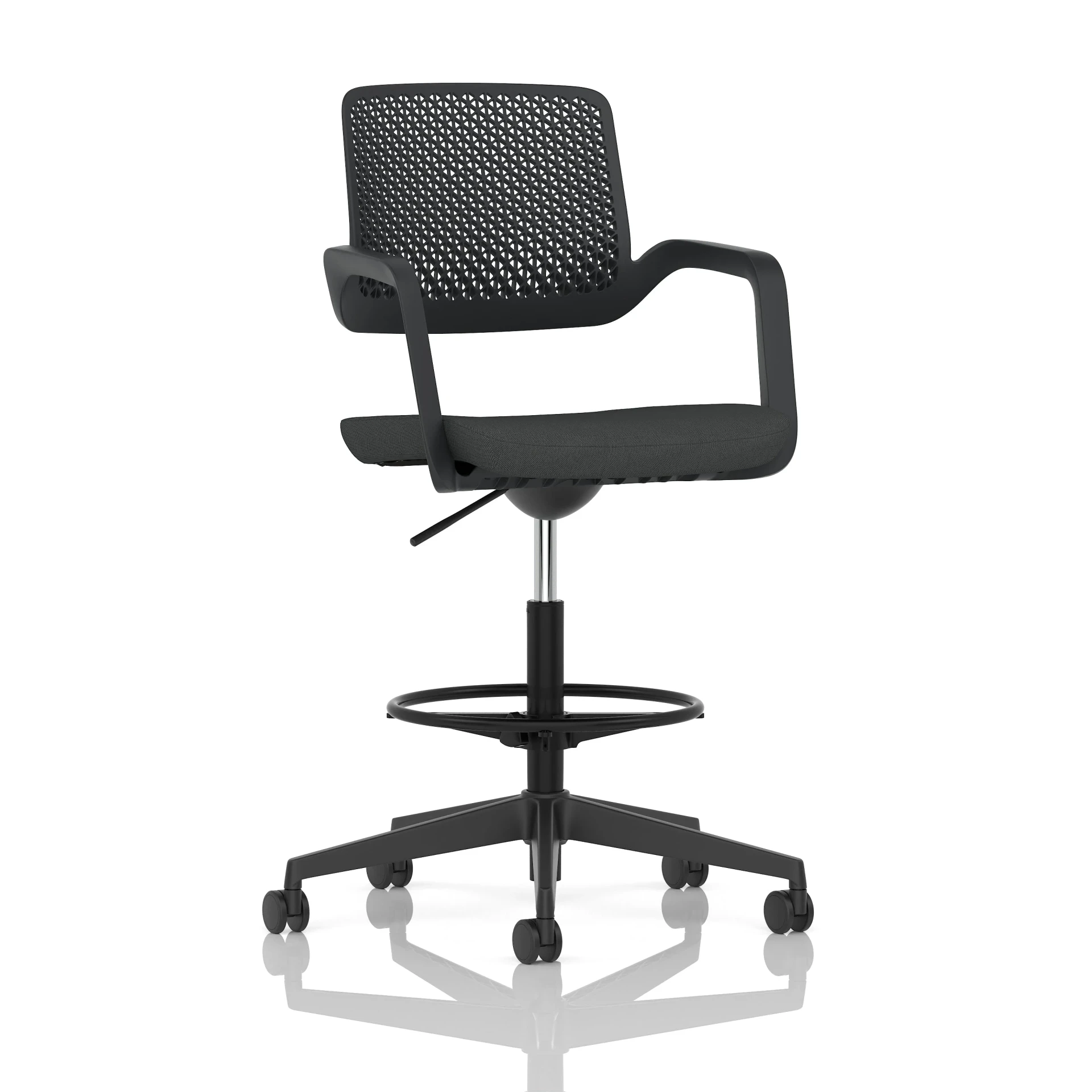 Cosmo Hi Rise Draughtsman Chair with Adjustable Footrest