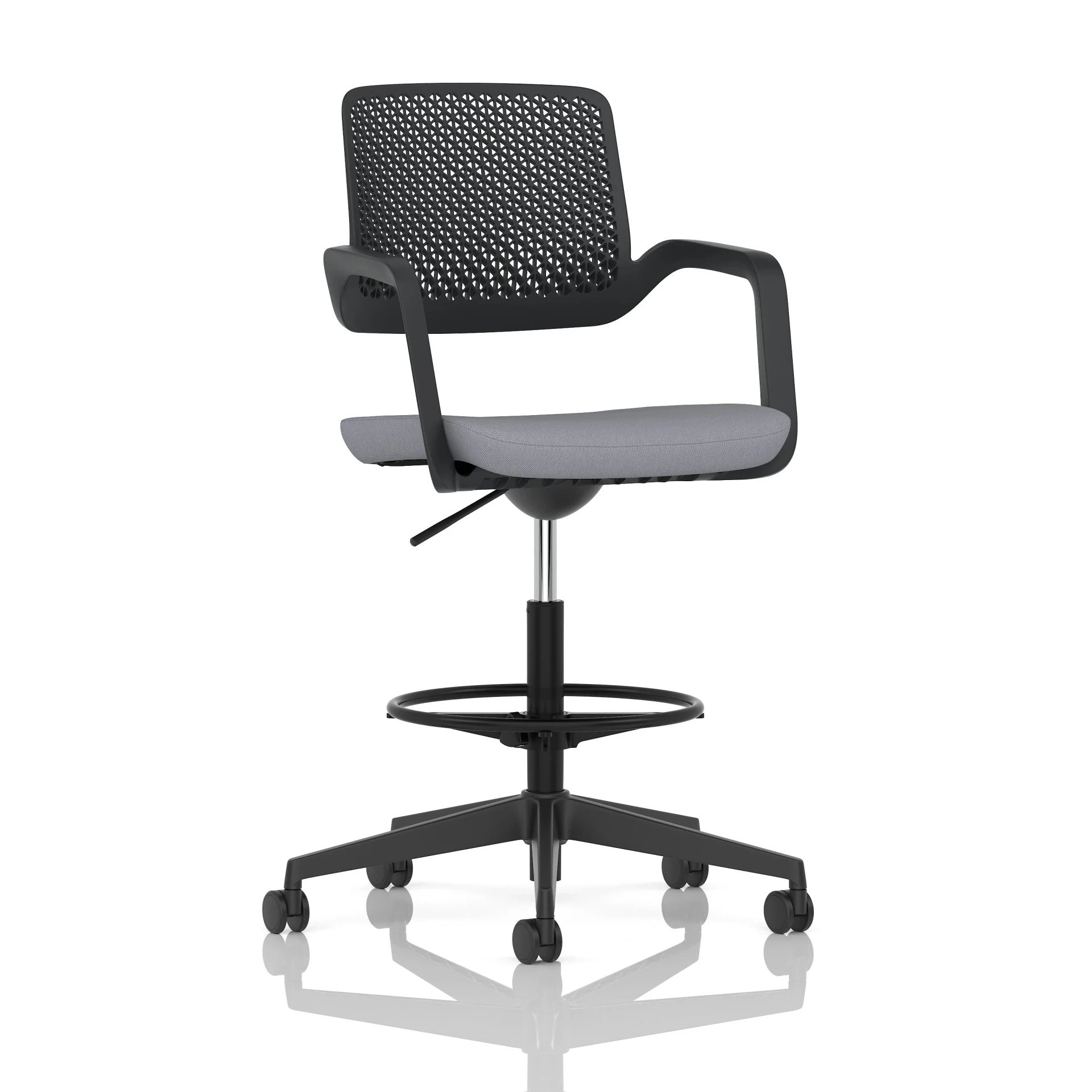 Cosmo Hi Rise Draughtsman Chair with Adjustable Footrest