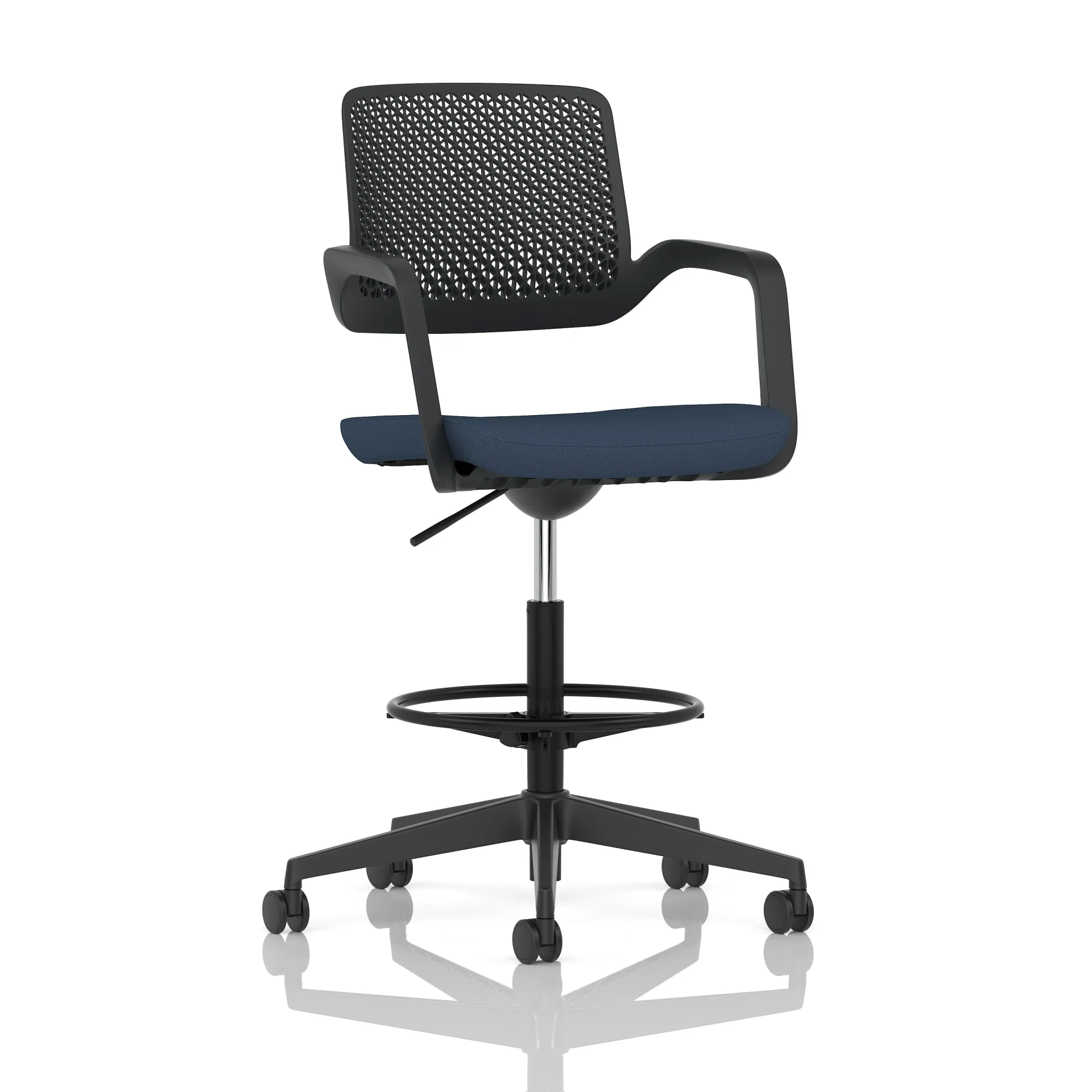 Cosmo Hi Rise Draughtsman Chair with Adjustable Footrest