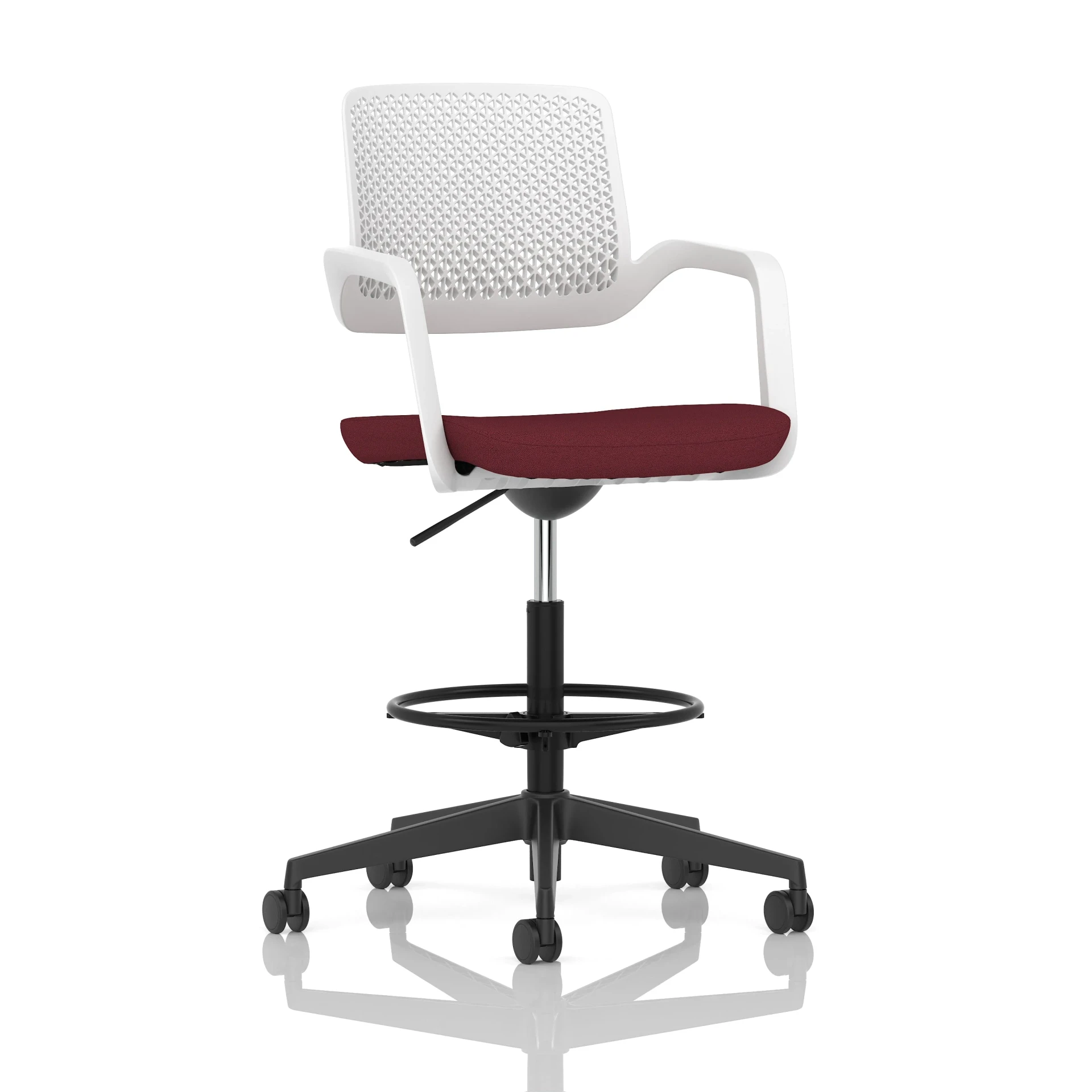 Cosmo Hi Rise Draughtsman Chair with Adjustable Footrest