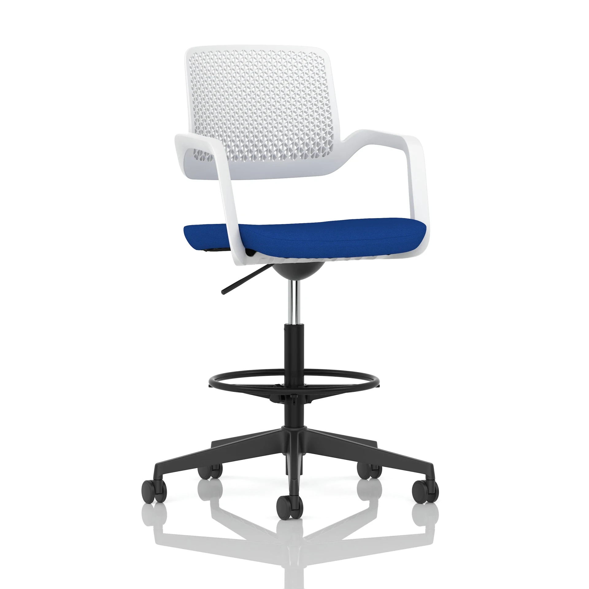 Cosmo Hi Rise Draughtsman Chair with Adjustable Footrest