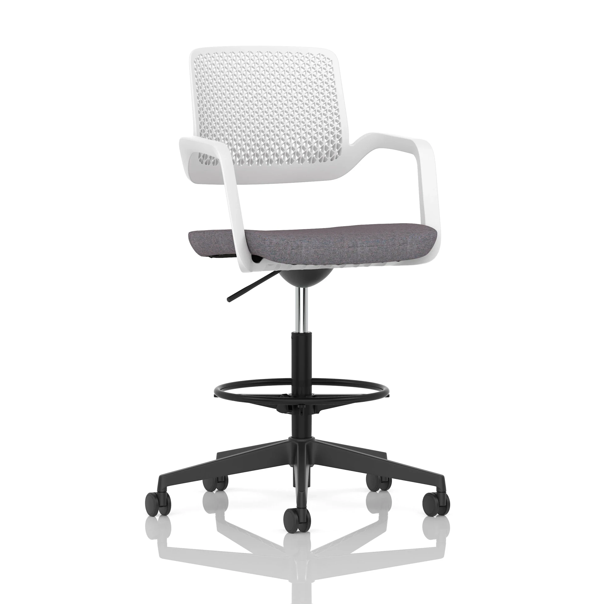 Cosmo Hi Rise Draughtsman Chair with Adjustable Footrest