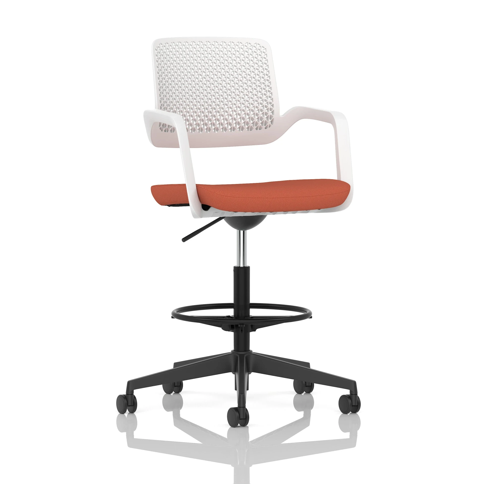 Cosmo Hi Rise Draughtsman Chair with Adjustable Footrest