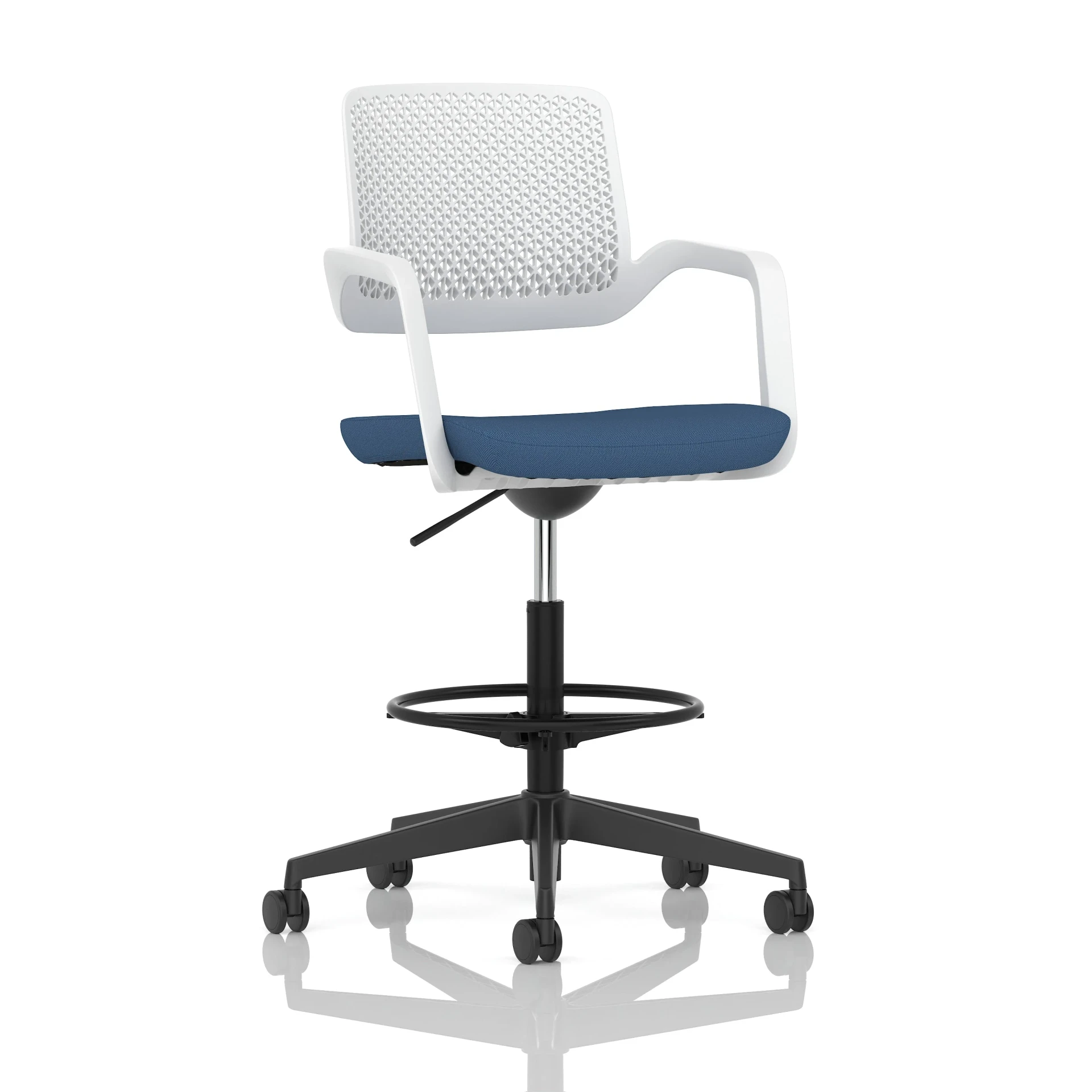 Cosmo Hi Rise Draughtsman Chair with Adjustable Footrest