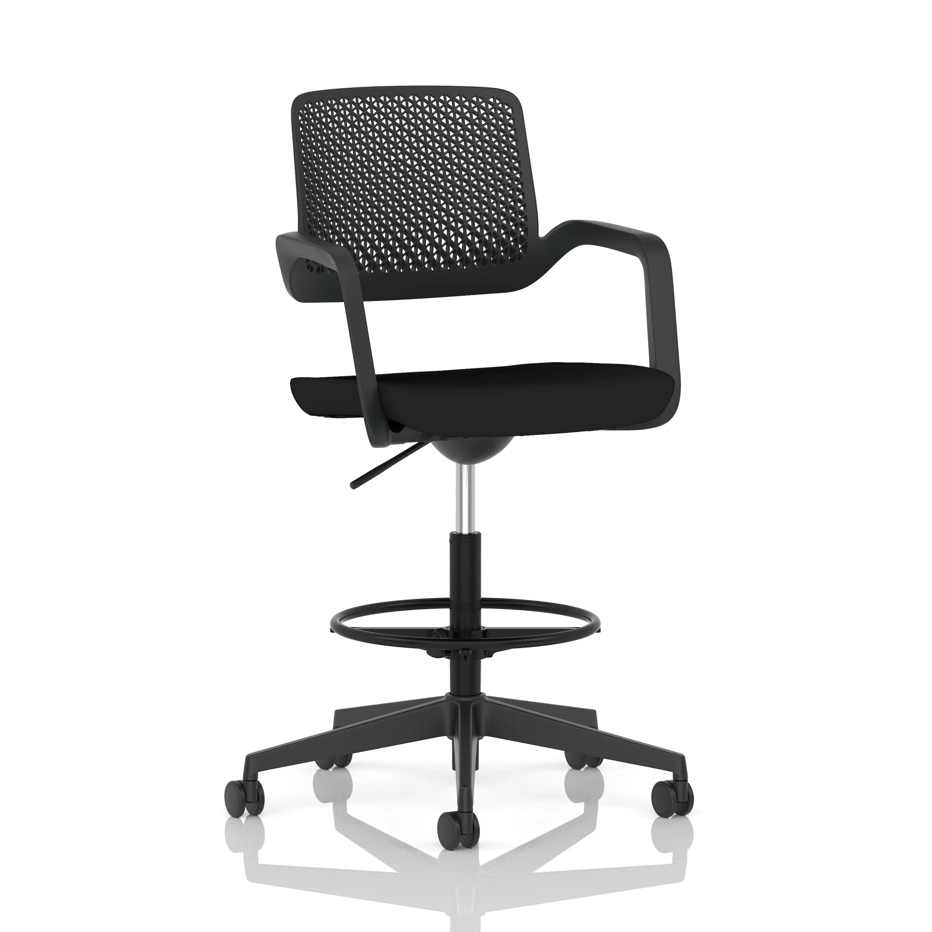 Cosmo Hi Rise Draughtsman Chair with Adjustable Footrest