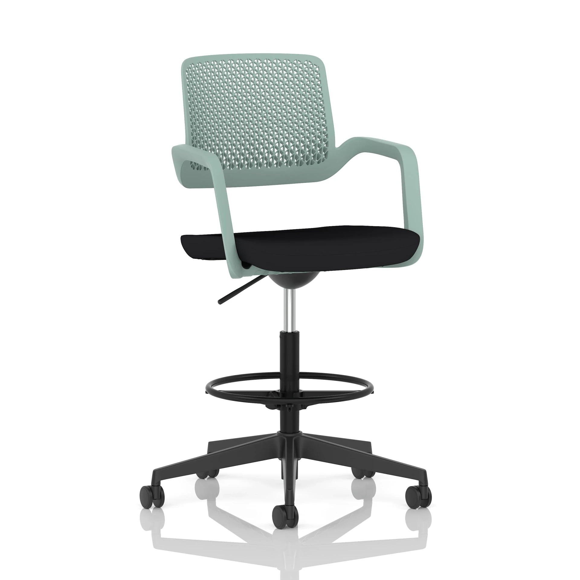 Cosmo Hi Rise Draughtsman Chair with Adjustable Footrest
