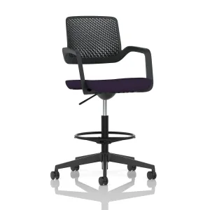 Cosmo Hi Rise Draughtsman Chair with Adjustable Footrest